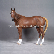 Accept custom size and color bronze standing horse statue bronze animals sculpture for outdoor ornament